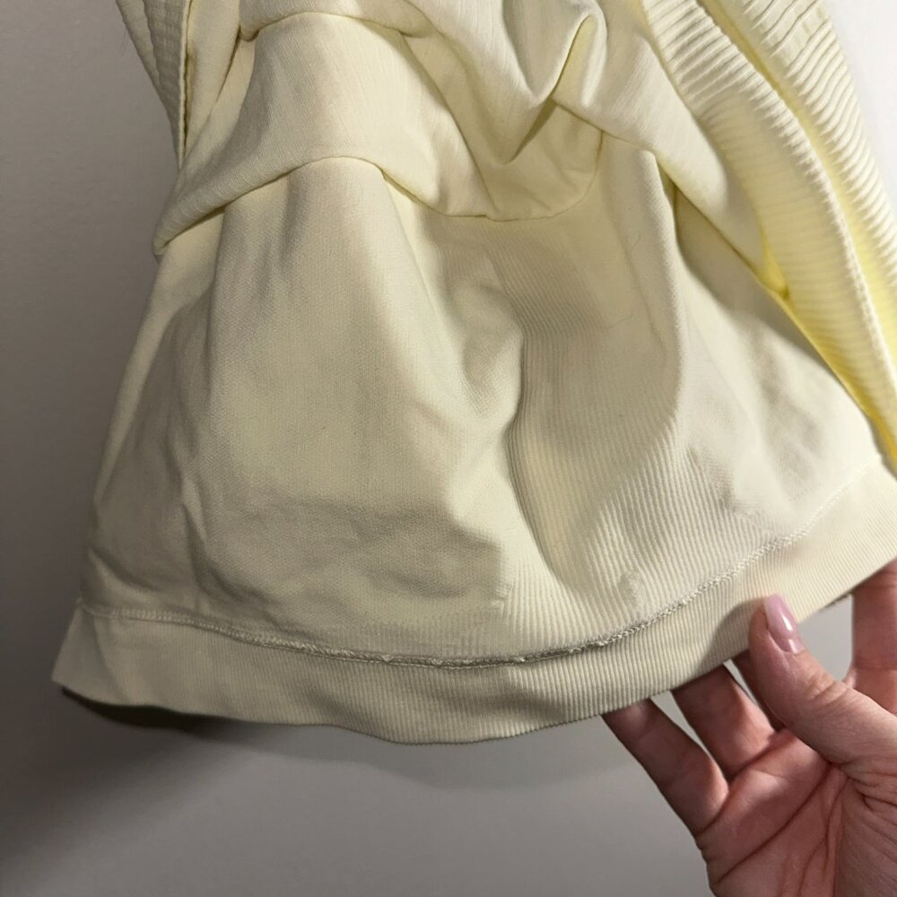 lululemon athletica Cream Ribbed Racerback Tank Top - Picture 7 of 7